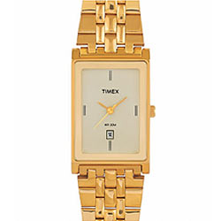 Golden hued Timex watch for gents
