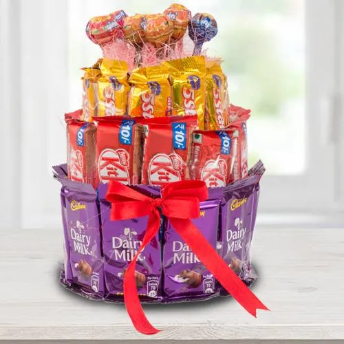 Delicious 4 Layer Chocolate Arrangement