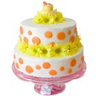 Majestic Two-Tier Wedding Cake Majestic Two-Tier Wedding Cake