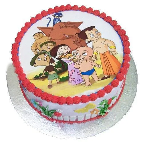 Online sumptuous chota bheem cake to Pune, Express Delivery -  PuneOnlineFlorists