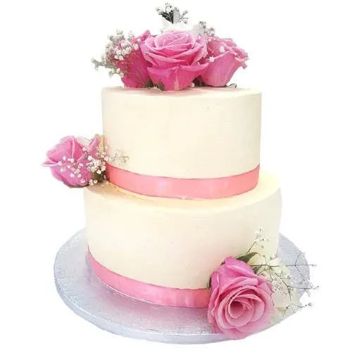 Buy Marvelous 2 Tier Wedding Cake