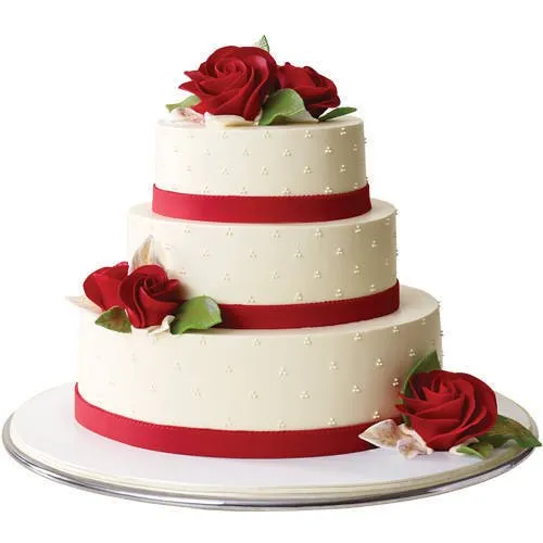 Shop for Enticing 3 Tier Wedding Cake