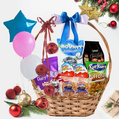 Lip-Smacking Festive Gift Basket
