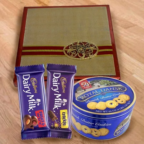 Shop for Cookies, Chocolates N Dry Fruits Gift Combo