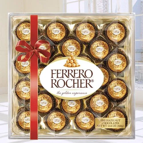 Mouth-Watering Ferrero Rocher Chocolate Box