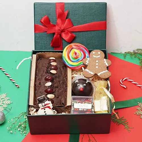 Sweet Box of Chocolate in Plum Wrapper