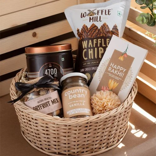 Elegant Diwali Treats Gift Basket