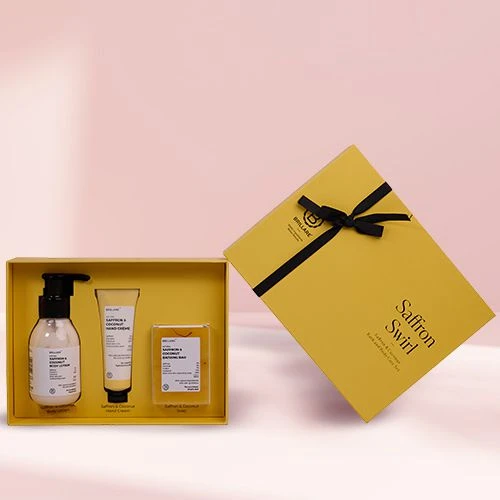 Saffron Swirl for Ultimate Relaxation