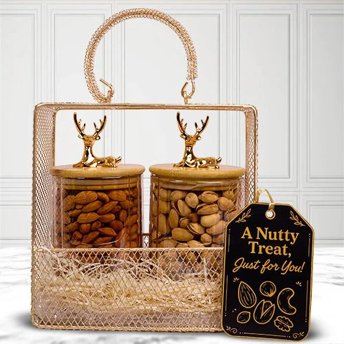 Luxury Nut Gift Basket