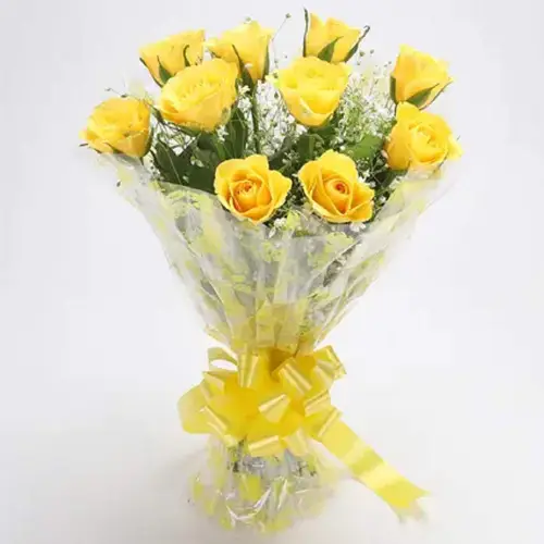 Gift Online Yellow Roses Bunch