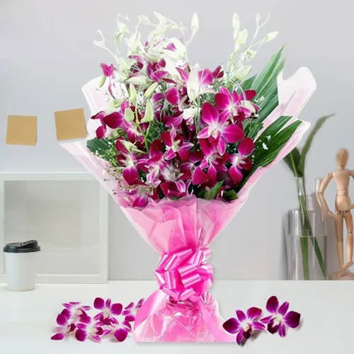 Book Online Orchids Bouquet