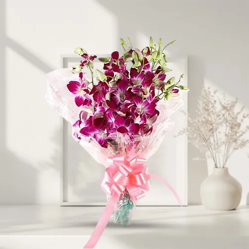 Shop Online Orchids Bouquet