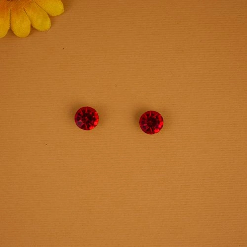 Bold  N  Beautiful Red Earrings Pair