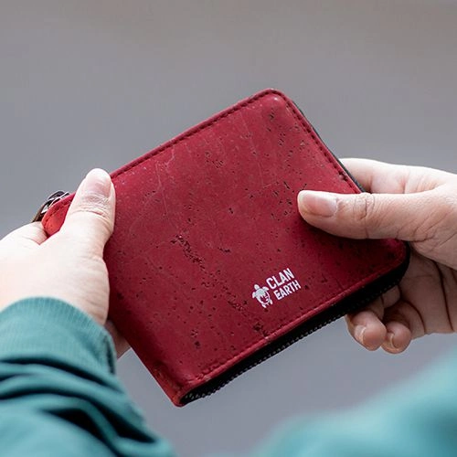 Stylish Eco Friendly Kiwi Cork Wallet