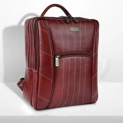 Exclusive Leather Laptop Backpack