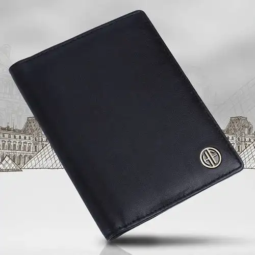 Fancy Leather Travel Passport Holder