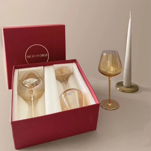 Sophisticated Goblet Wine Glass Gift Duo