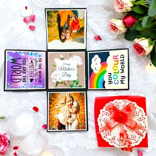 Charming Mothers Day Custom Explosion Box
