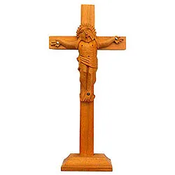 Deliver Crucifix of Sandalwood