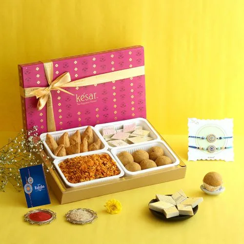 Joyful Rakhi Goodness Gift Set