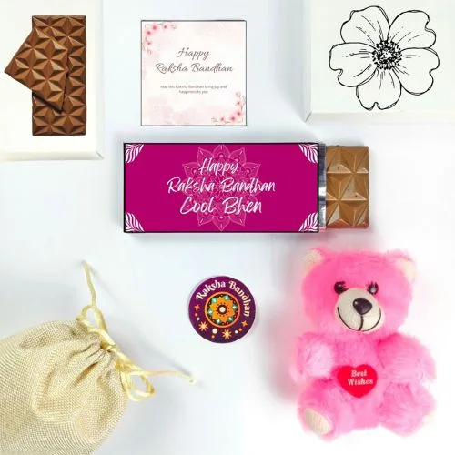 Charming Cool Behen Chocolate  N  Teddy Gift