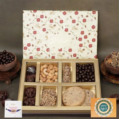 Sweet Blessings Rakhi Delight Box