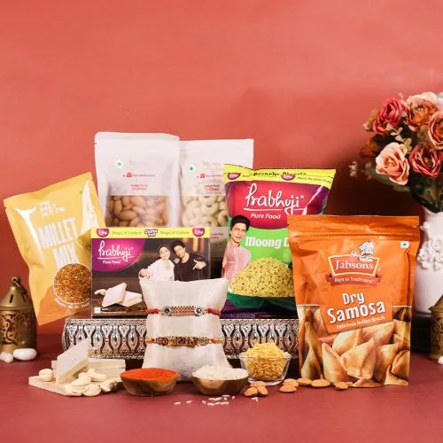 Radiant Rakhi Treats Gift Set