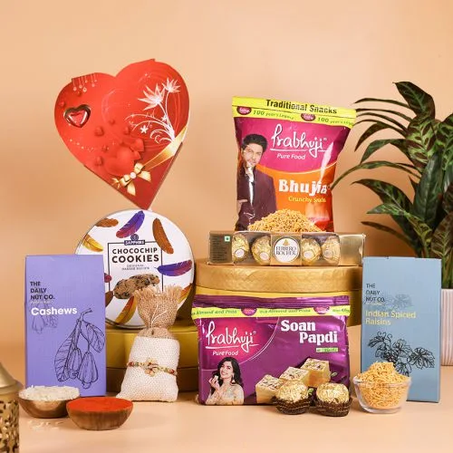 Premium Rakhi Joy Hamper Box