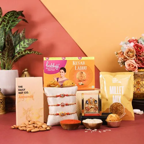 Auspicious Rakhi Celebration Gift Box