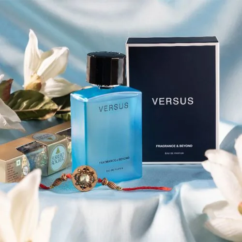 Stylish Rakhi  N  Versus Scent Set