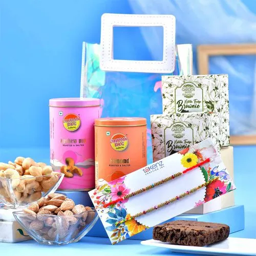 Gourmet Rakhi Delight Gift Box