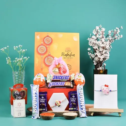 Choco Fun Kids Rakhi Hamper