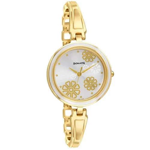 Sonata large youg bangle type watches